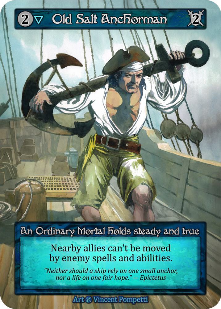 Old Salt Anchorman - Beta