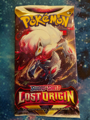 Lost Origin Booster Pack - SWSH11: Lost Origin Hisuian Zoroark Pack Art