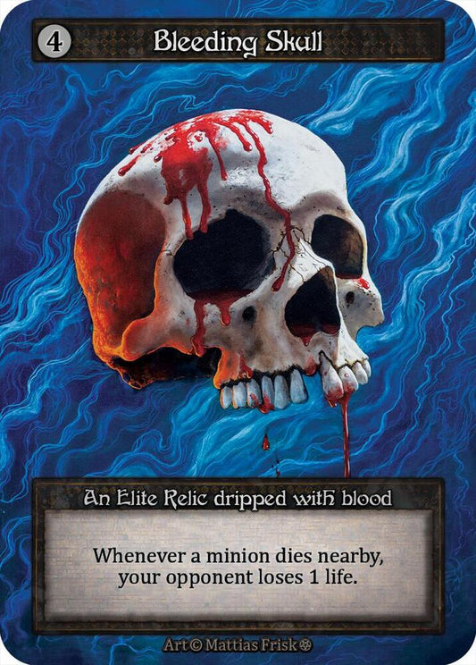 Bleeding Skull - Gothic