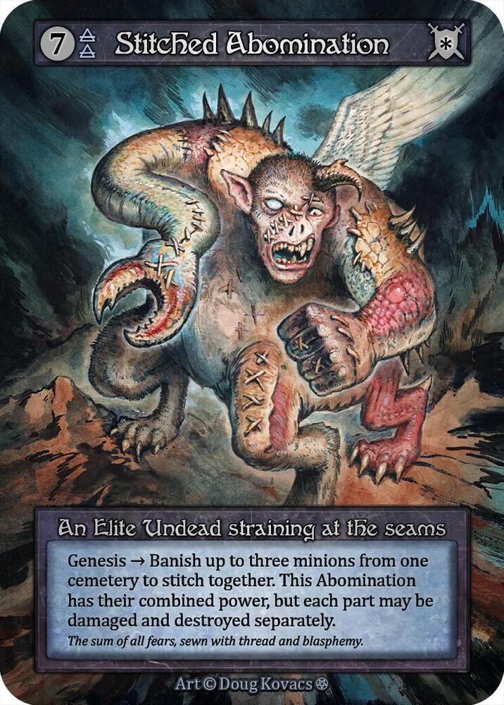 Stitched Abomination - Gothic