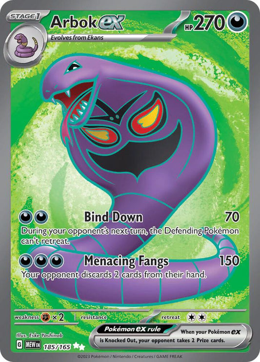 Arbok EX 151 186/165