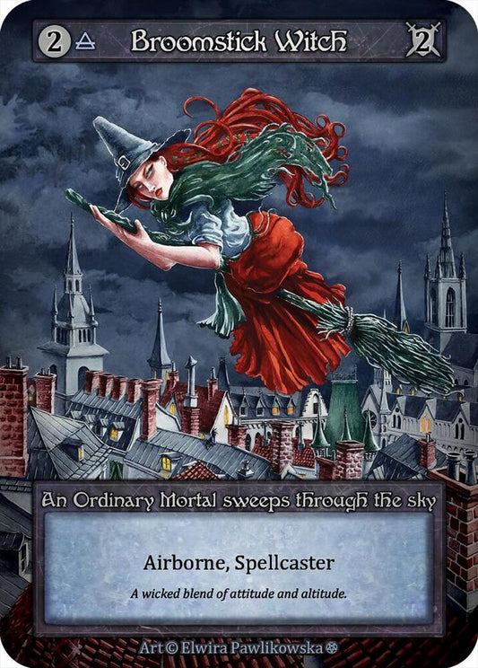 Broomstick Witch - Gothic
