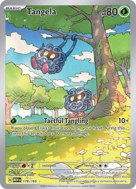 Tangela Art Rare Set 151 178/165